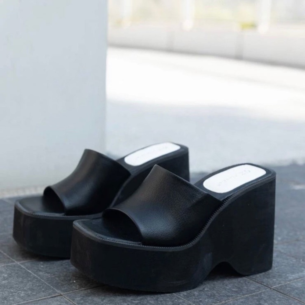 Wedge heels